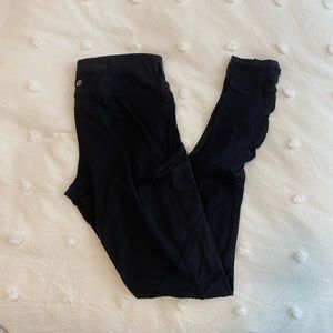 Lululemon leggings, size 6, black